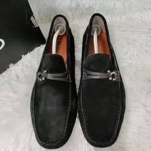Aldo | Shoes | Aldo Mens Drivers Loafer Black Suede Roxbury  display picture 3